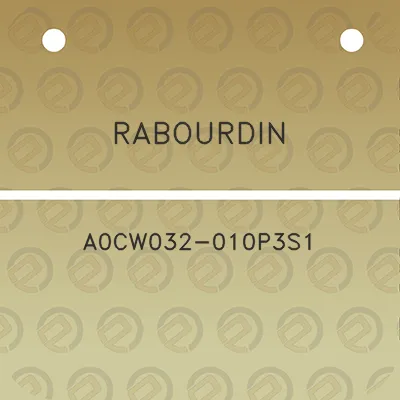 rabourdin-a0cw032-010p3s1