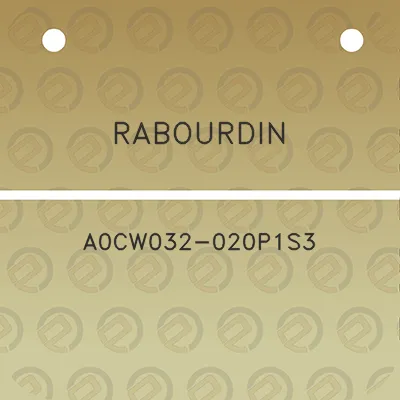 rabourdin-a0cw032-020p1s3