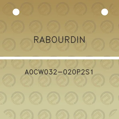 rabourdin-a0cw032-020p2s1