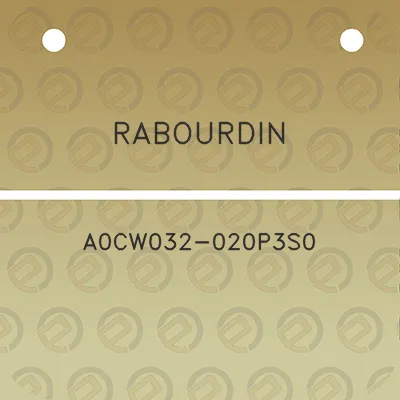 rabourdin-a0cw032-020p3s0