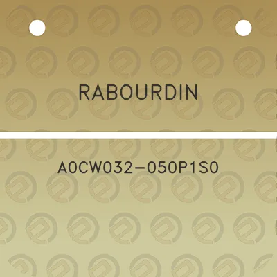 rabourdin-a0cw032-050p1s0