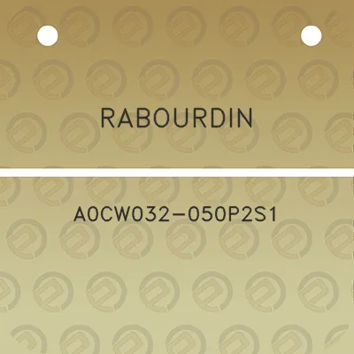 rabourdin-a0cw032-050p2s1