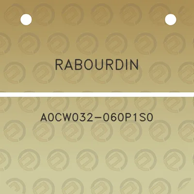 rabourdin-a0cw032-060p1s0