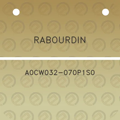 rabourdin-a0cw032-070p1s0