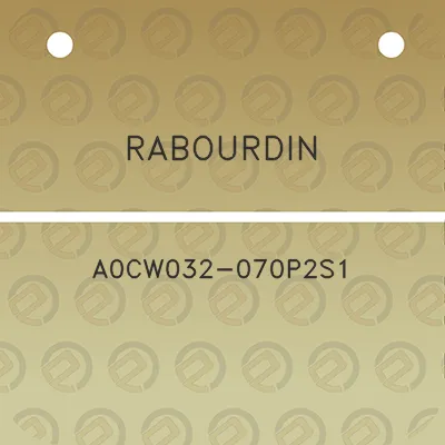 rabourdin-a0cw032-070p2s1