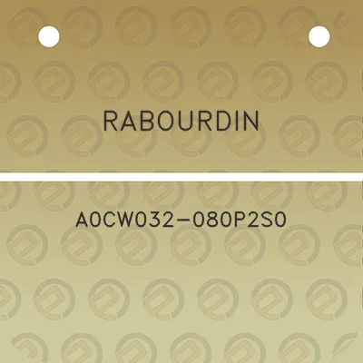 rabourdin-a0cw032-080p2s0