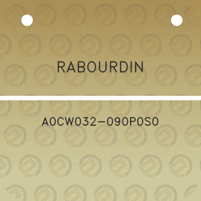 rabourdin-a0cw032-090p0s0