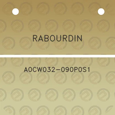 rabourdin-a0cw032-090p0s1