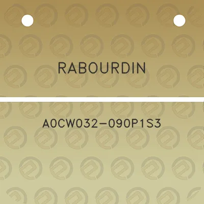 rabourdin-a0cw032-090p1s3