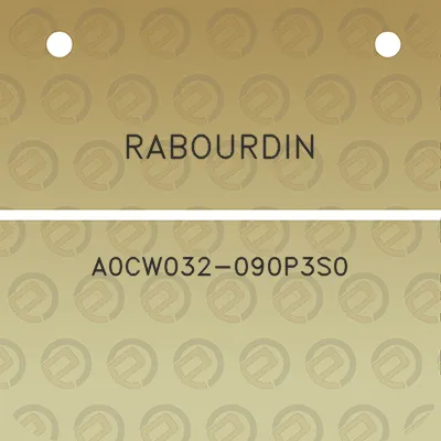 rabourdin-a0cw032-090p3s0