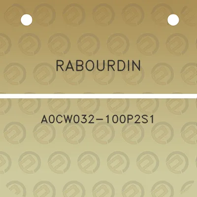 rabourdin-a0cw032-100p2s1