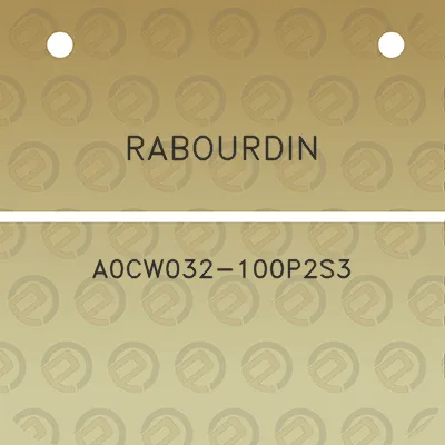 rabourdin-a0cw032-100p2s3