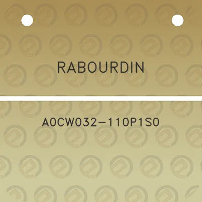 rabourdin-a0cw032-110p1s0