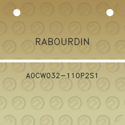 rabourdin-a0cw032-110p2s1