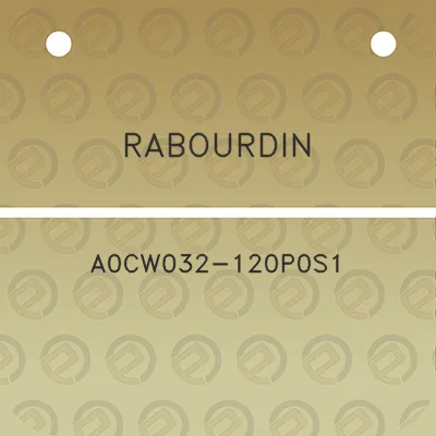 rabourdin-a0cw032-120p0s1