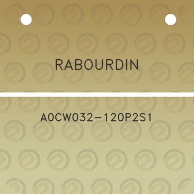 rabourdin-a0cw032-120p2s1