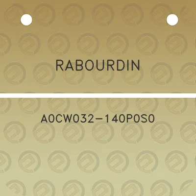 rabourdin-a0cw032-140p0s0