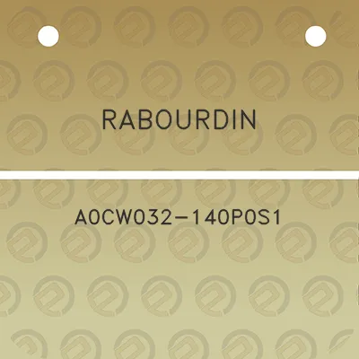 rabourdin-a0cw032-140p0s1