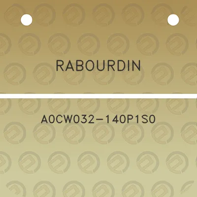 rabourdin-a0cw032-140p1s0