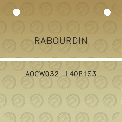rabourdin-a0cw032-140p1s3