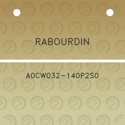 rabourdin-a0cw032-140p2s0