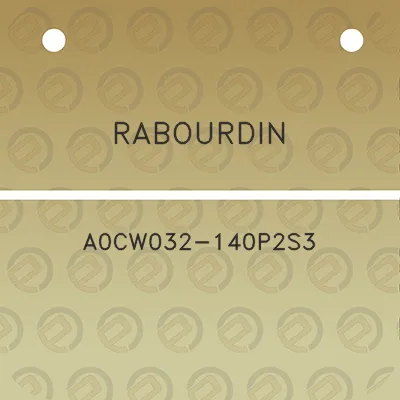 rabourdin-a0cw032-140p2s3