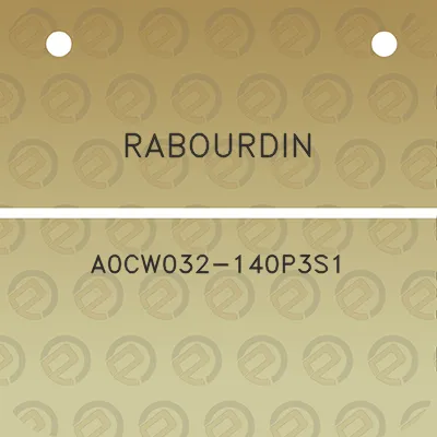 rabourdin-a0cw032-140p3s1