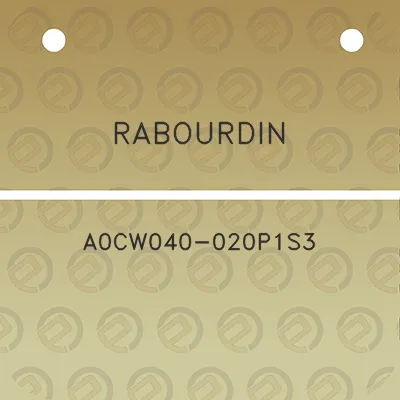 rabourdin-a0cw040-020p1s3