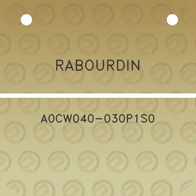 rabourdin-a0cw040-030p1s0