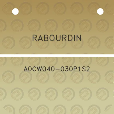 rabourdin-a0cw040-030p1s2