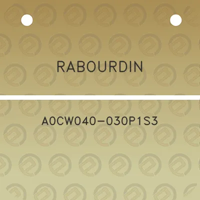 rabourdin-a0cw040-030p1s3