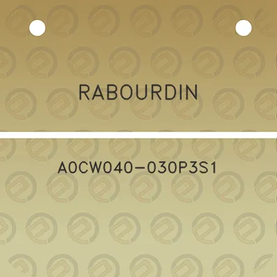 rabourdin-a0cw040-030p3s1