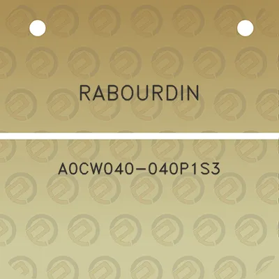 rabourdin-a0cw040-040p1s3