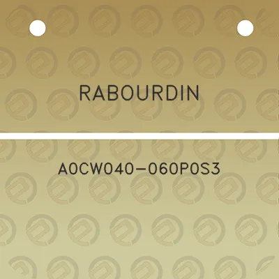 rabourdin-a0cw040-060p0s3