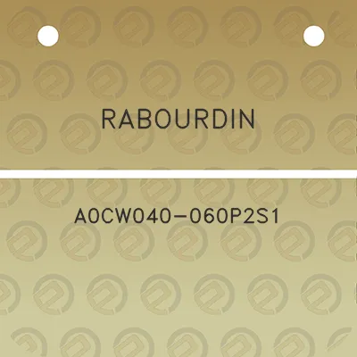 rabourdin-a0cw040-060p2s1