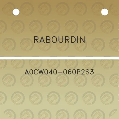 rabourdin-a0cw040-060p2s3