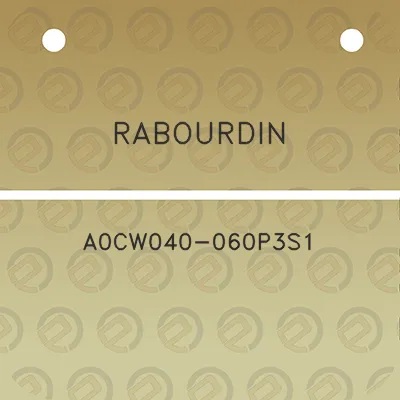 rabourdin-a0cw040-060p3s1