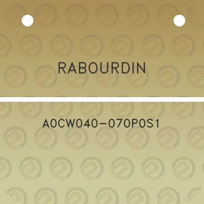 rabourdin-a0cw040-070p0s1