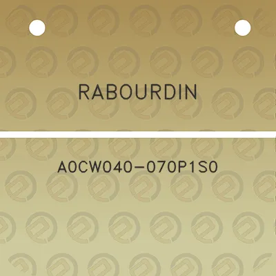 rabourdin-a0cw040-070p1s0