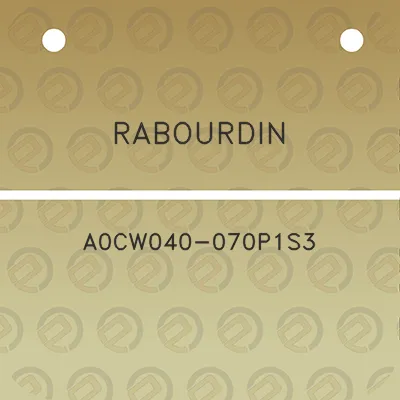 rabourdin-a0cw040-070p1s3