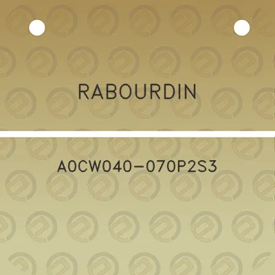 rabourdin-a0cw040-070p2s3