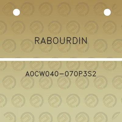 rabourdin-a0cw040-070p3s2