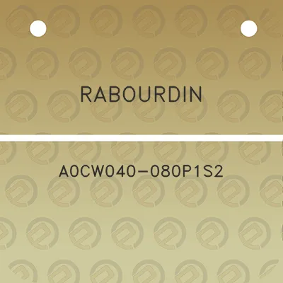 rabourdin-a0cw040-080p1s2