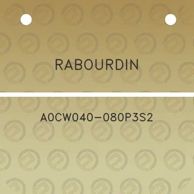 rabourdin-a0cw040-080p3s2