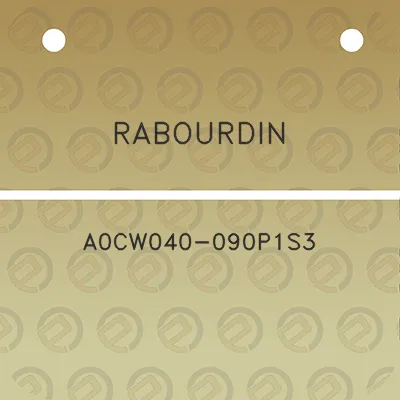 rabourdin-a0cw040-090p1s3