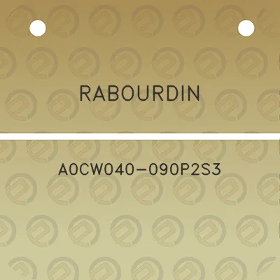 rabourdin-a0cw040-090p2s3