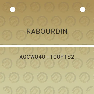 rabourdin-a0cw040-100p1s2