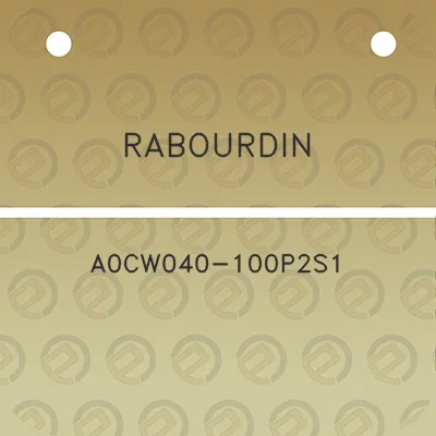 rabourdin-a0cw040-100p2s1