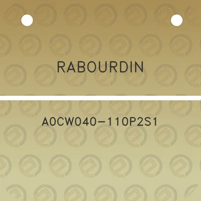 rabourdin-a0cw040-110p2s1