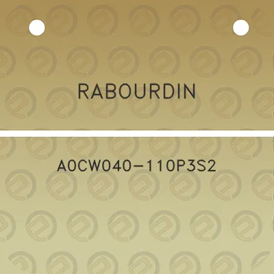 rabourdin-a0cw040-110p3s2